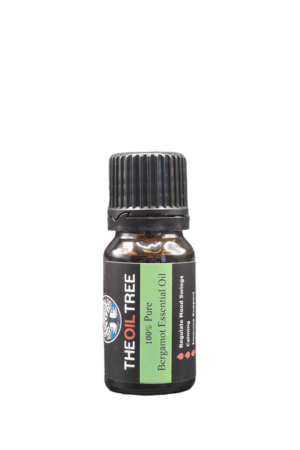 Pure bergamot essential oil with fresh citrus aroma for aromatherapy, diffusers and natural products