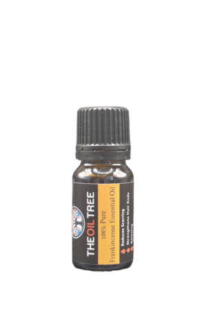 Pure frankincense essential oil with rich resinous aroma for aromatherapy, meditation and skincare formulations