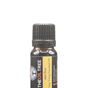 Pure ylang ylang essential oil with rich exotic floral aroma for aromatherapy, natural perfumes and skincare products