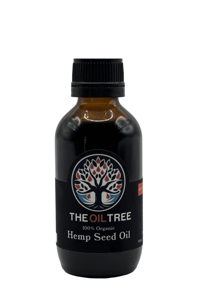 Pure hemp seed oil rich in essential fatty acids for skincare, massage oils, soaps and natural cosmetic products